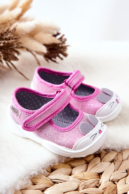 Flip-flops Ballerinas Befado Rabbit 209P034 Pink