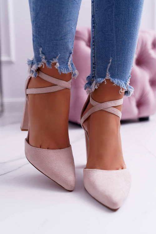 Women's High Traffic Beige Pointed Stiletto pumps