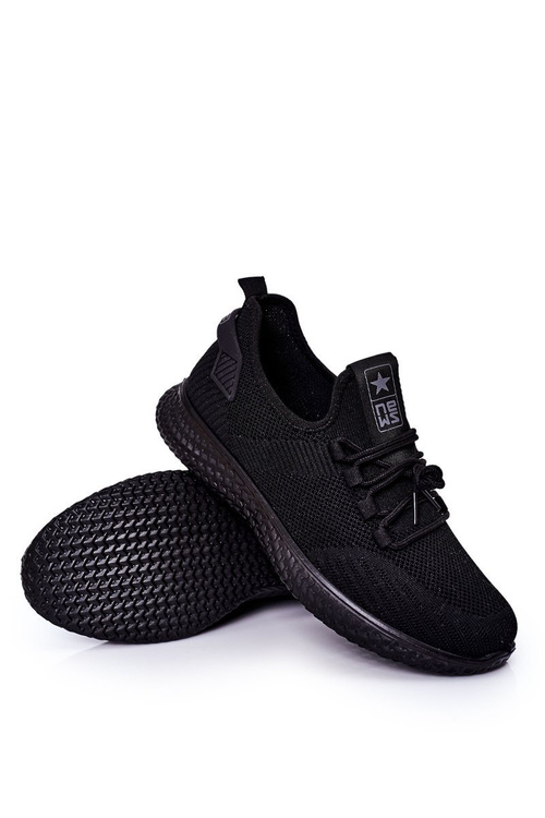 Men's Sporty Slip-On Shoes Black Ryan