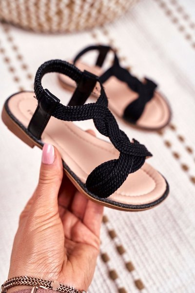 Children's Sandals Black Lamado