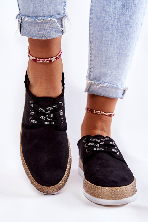 Women's Low Sneakers Memory Foam System Big Star KK276004 Black