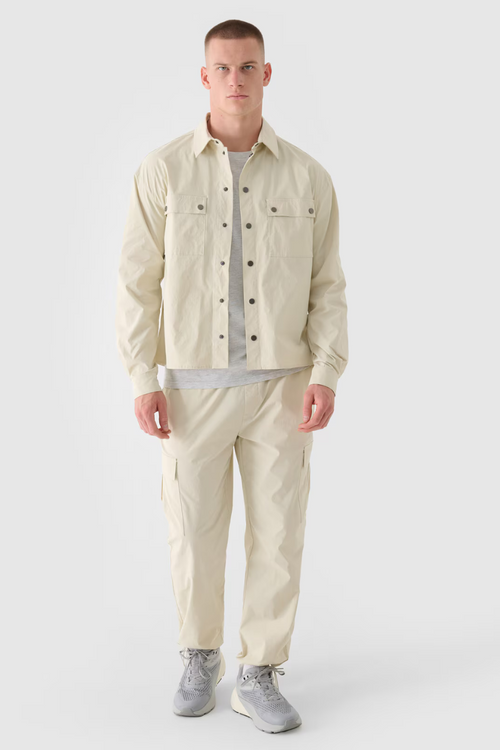 Men's Plain T-Shirt With Logo 4F Light Gray 4FWMM00TTSHM1843-27M