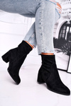 Women’s Boots On High Heel Sergio Leone Black BT151