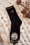 Women's Sport Socks Horizontal Inscription Just Play Black