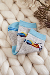 Children's Cotton Socks With Patterns 5-Pack Multicolor