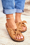 Camel Cork Lining Flip Flops Wendy