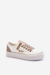 Women's Fabric Sneakers Lee Cooper LCW-24-31-2198 White