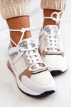 Sport Shoes Sneakers On Wedge White Lorey