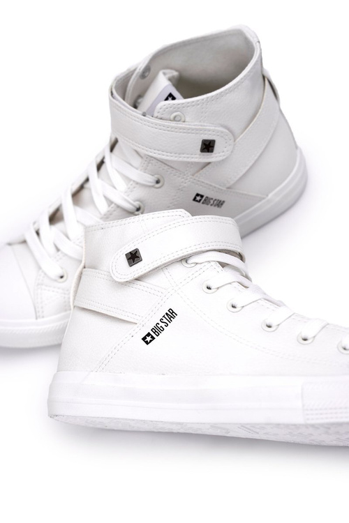 Men's High Sneakers Big Star White Y174024