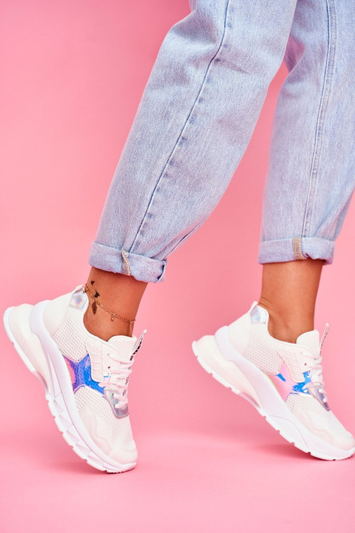 Sportowe Damskie Buty Białe Sportivo