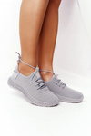 Women's Slip-on Sneakers Grey Do It