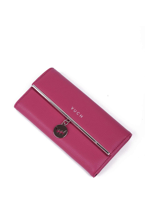 Large Ladies Emblem Wallet Pink Mailin