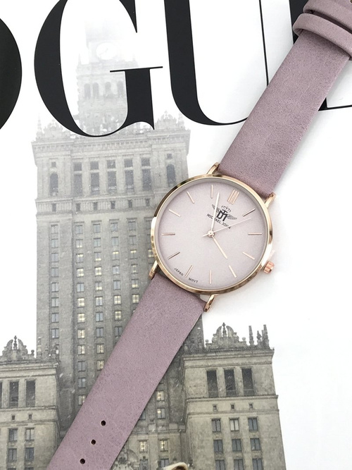 Women's Watch Michael John Florence 40mm Pink Strap