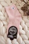 Youth Classic Striped Socks pink