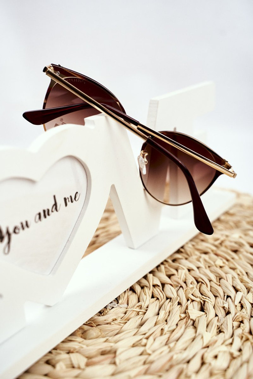 Women's Sunglasses Prius PRE-17 Brown Mirror Insect