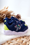 Children's Velcro Sports Shoes Befado 516P094 Navy Blue