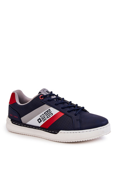 Classic Men's Sports Shoes Memory Foam Big Star KK174058 Navy Blue