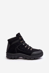 Buty Trekkingowe Męskie Ocieplane Czarne Dysasha 23MN26-6546