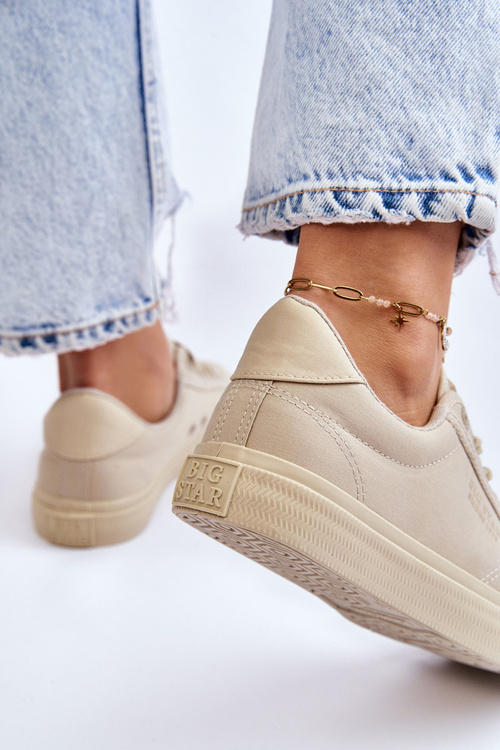 Classic Low Sneakers Big Star LL274094 Beige