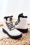 Children's fleece-lined boots White Doreen
