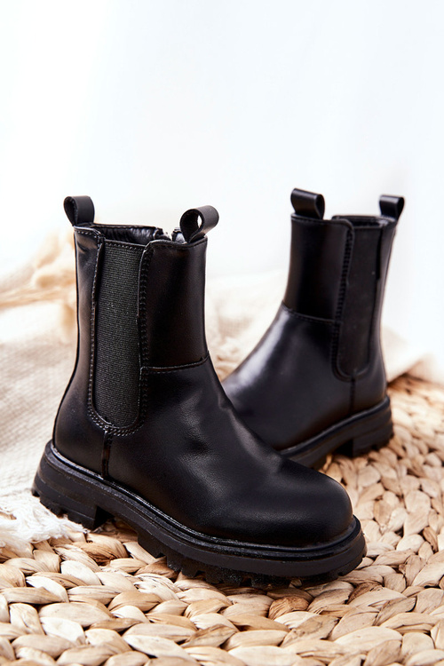 Children's Boots Insulated Black Alanya