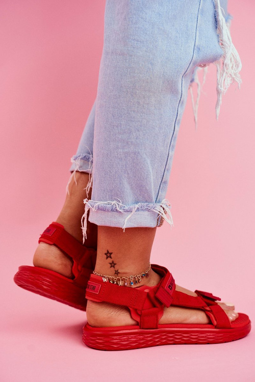 Women's Sandals Big Star Red FF274A602