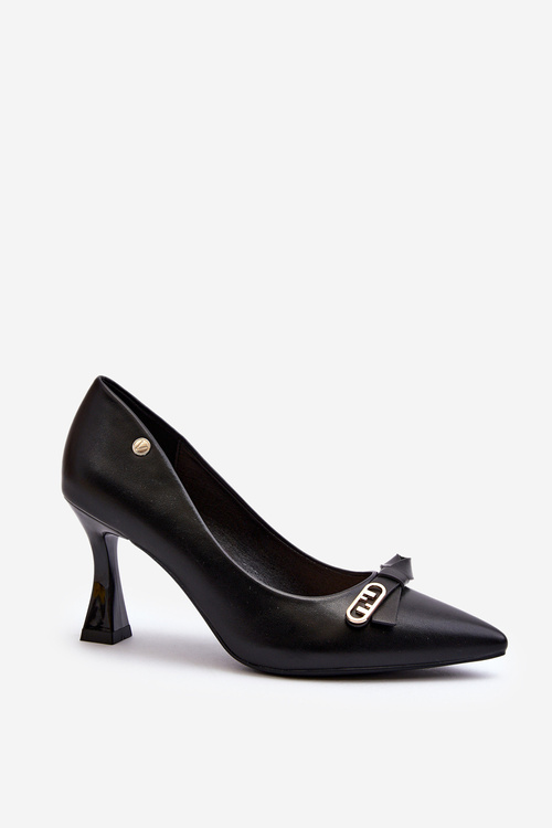 Black Eco Leather Boots Kismetti