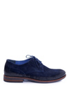Men's Casual Leather Shoes Nikopol Navy Blue Lajos