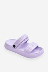 Foam Slide Sandals Violet Lirell
