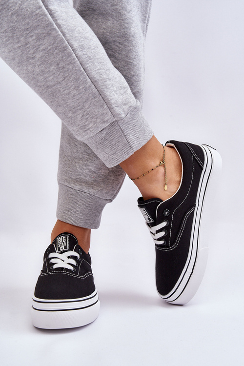 Women's Platform Sneakers Big Star LL274230 Black