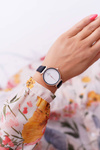 Women's Watch Giorgio & Dario Black White Donara