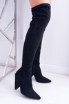 Women's Heeled Lu Boo Suede Black Tamaris Boots
