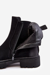 Women's Lined Zip-Up Ankle Boots Black Vesta