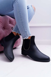 Black Women's Matte Lace-up Sneakers Boots Answear