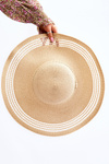 Plain Adjustable Women's Hat light beige
