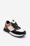 Women's Stylish Sport Shoes Beige-Black Katenia