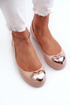 Women's Scented Ballerinas with Heart ZAXY NN285010 Nude