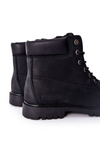 Leather Boots Trappers Big Star II174263 Black
