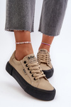 Women's sneakers Lee Cooper LCW-24-31-2721 Beige
