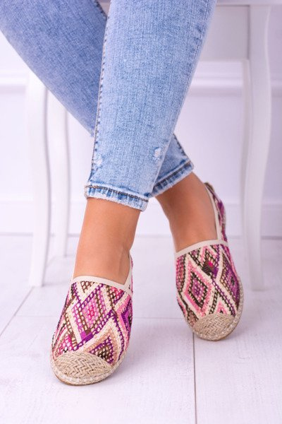 Lu Boo | Women's Bimbi Slip-on Linen Espadrilles