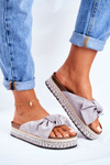 Women's Slides High Grey Mortigo