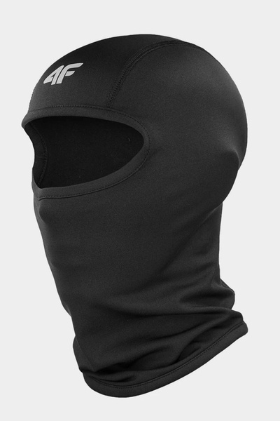 Ski Mask Made of Micropolar Unisex 4F 4FAW23ABALU017-20S Black
