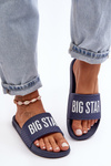 Women's Classic Slip-Ons Big Star MM274714 Navy Blue
