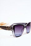 Sunglasses With UV400 Prius V202 Decoration Transparent Black