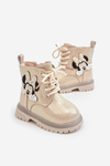 Children's Insulated Boots Mouse Minnie Beige Tarmi