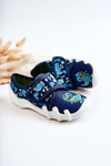 Buty Papcie Rzepy Dinozaur Granatowe Befado 273X341
