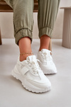 Women's Platform Sneakers White Nevelaine