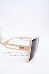 Square Sunglasses M2376 White