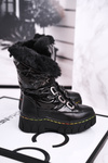Children's Snow Boot Warm Black Turismo
