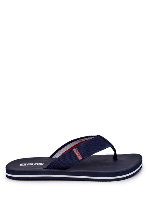Men's flip-flops Big Star JJ174518 Navy blue